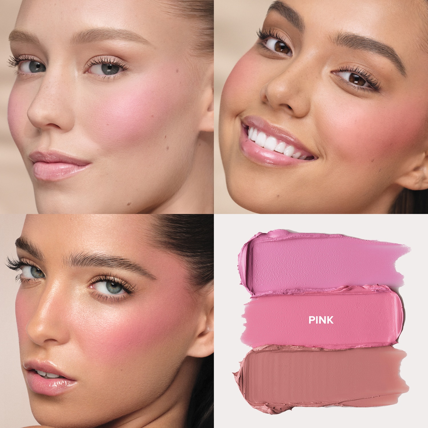 MAGIC TOUCH BLUSH TRIO (TR&Iacute;O DE RUBORES EN CREMA)